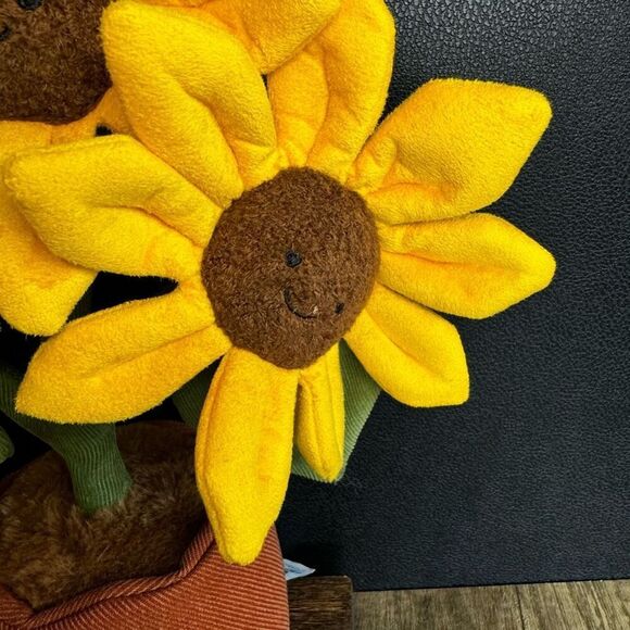 Jellycat Amuseables Sunflower  NEW! FAST SHIP Easter Gift for Her Spring - Picture 4 of 11